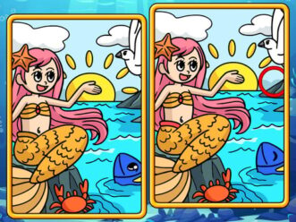 Mermaids: Spot The Differences